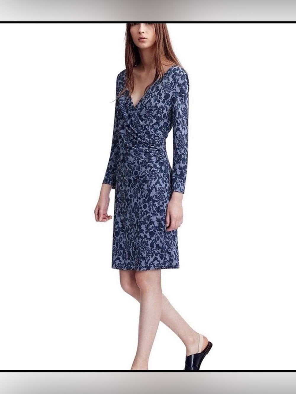 Tory Burch Michele floral print faux-wrap dress - Picture 8 of 8